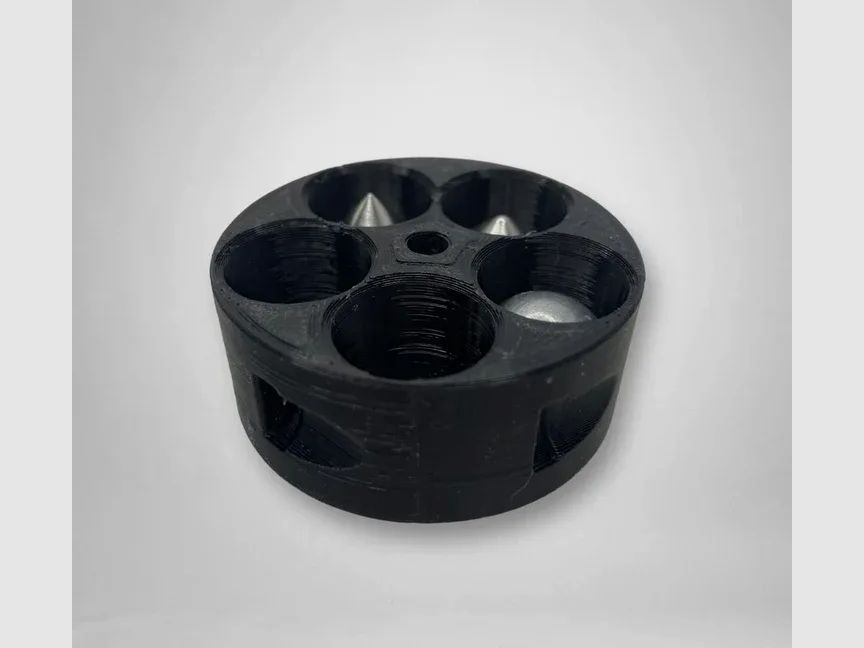 Z-RAM Z-DRUM & 6X Z.68S 9.5G STEEL BULLETS CAL 0.68 READY TO GO FOR UMAREX T4E TR68 HDR68 BLACK