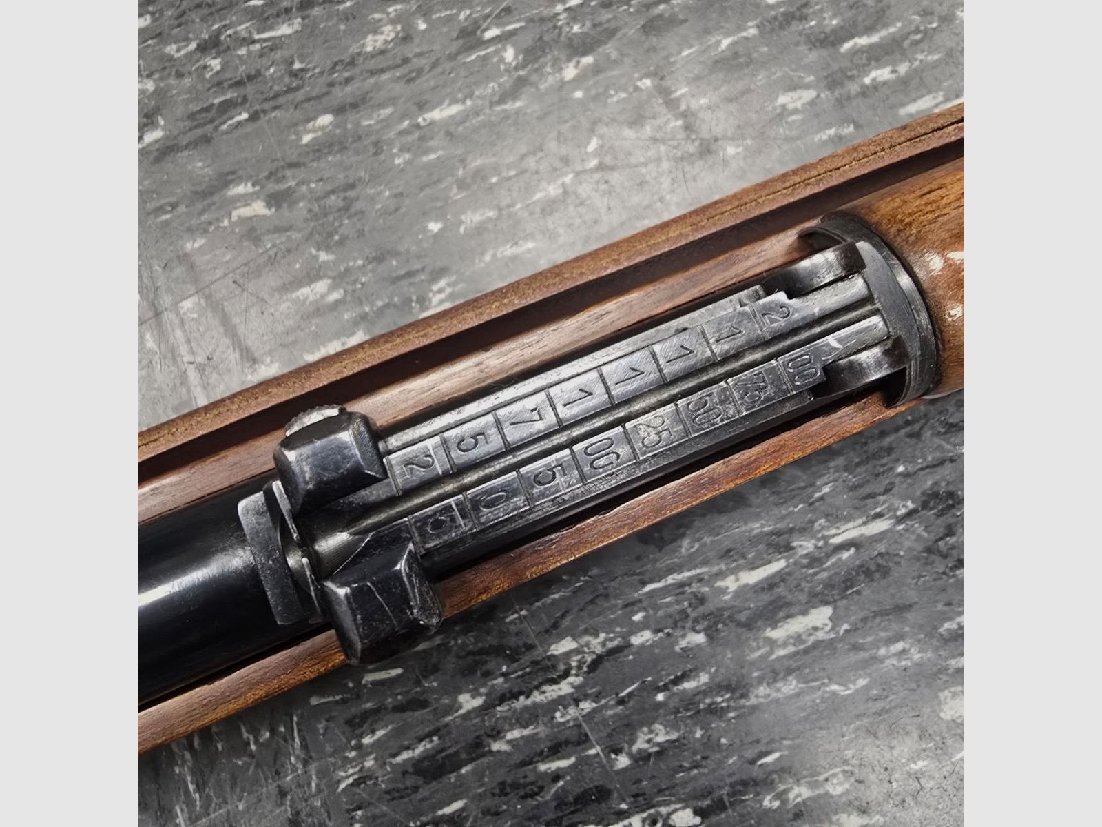 Gustloff Wehrsportgewehr – Calibre .22 lfb (cargador único)