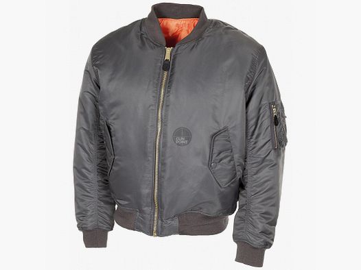 US Pilotenjacke MA1,urban grau - Gre: M