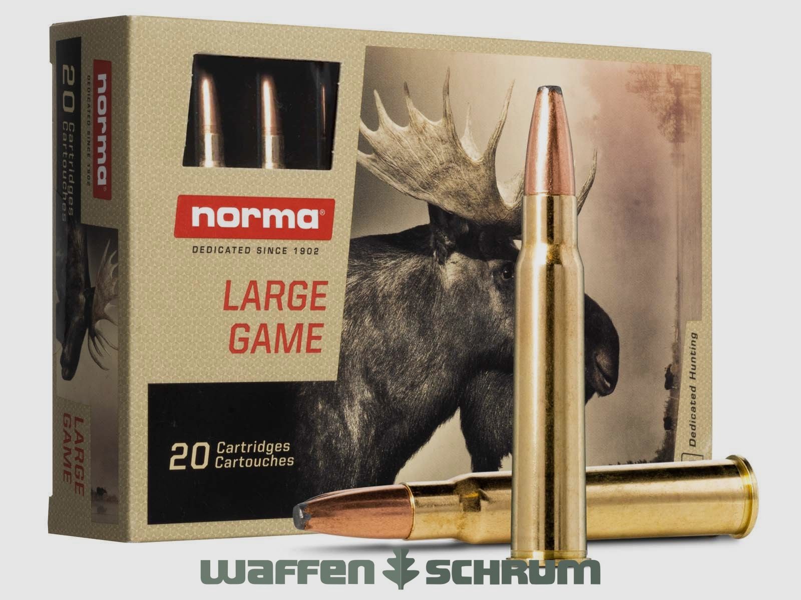 Norma Oryx 12.7g - 196gr 8x57JS