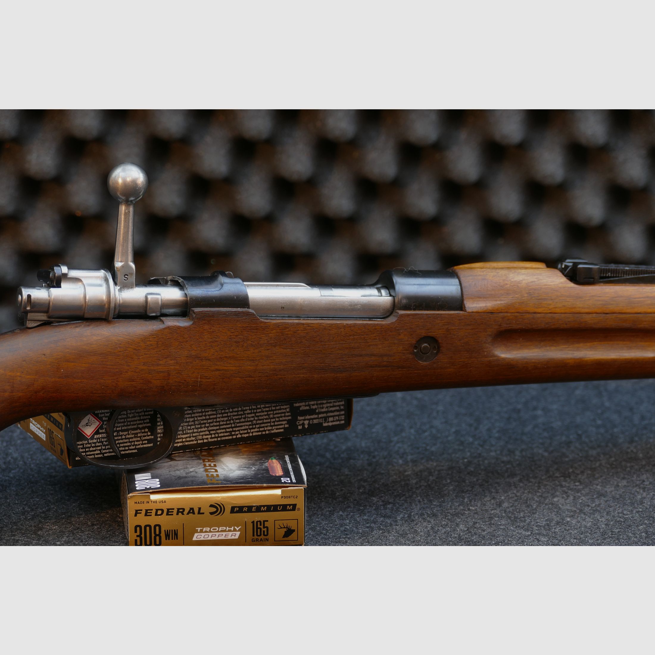 FN Herstal, Mauser Model 98, carbine, .308Win, carbine, tracking, going through, ordinance