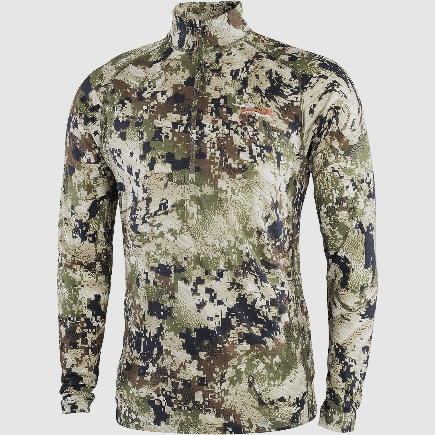 Sitka Merino Core Lightweight Half-Zip Optifade Subalpine