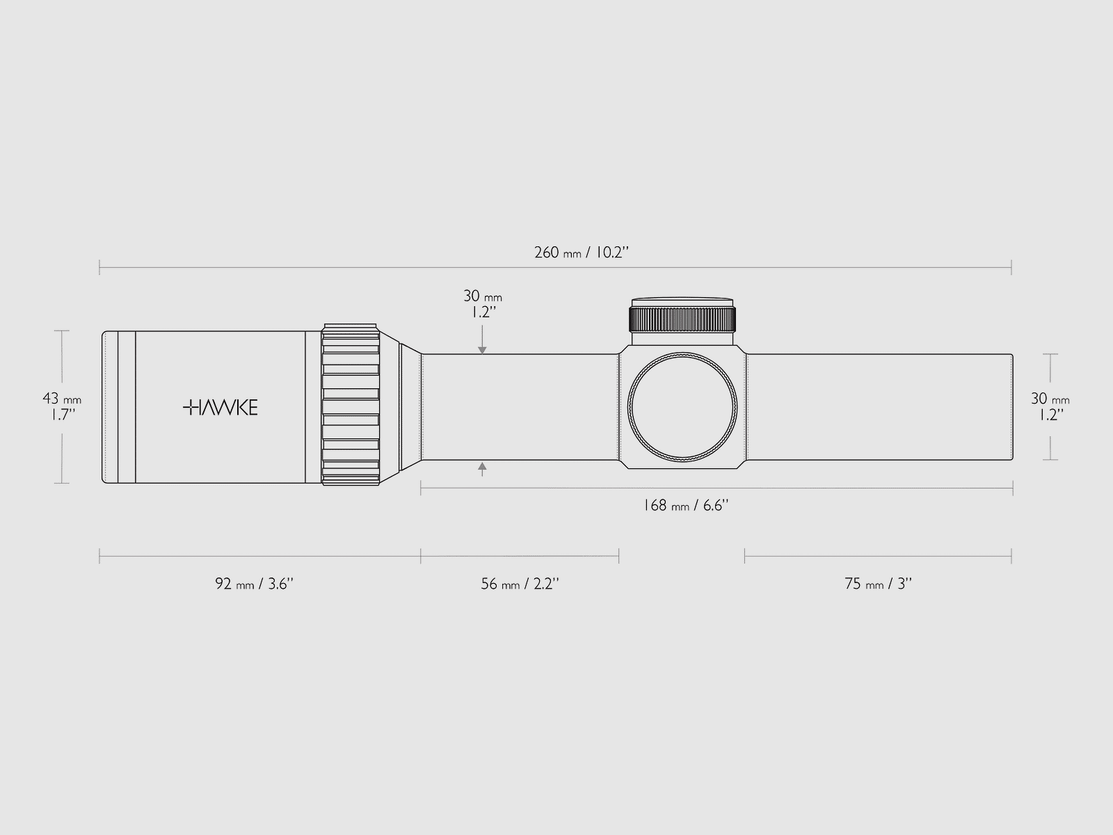 HAWKE VANTAGE 30 WA IR 1-4×24