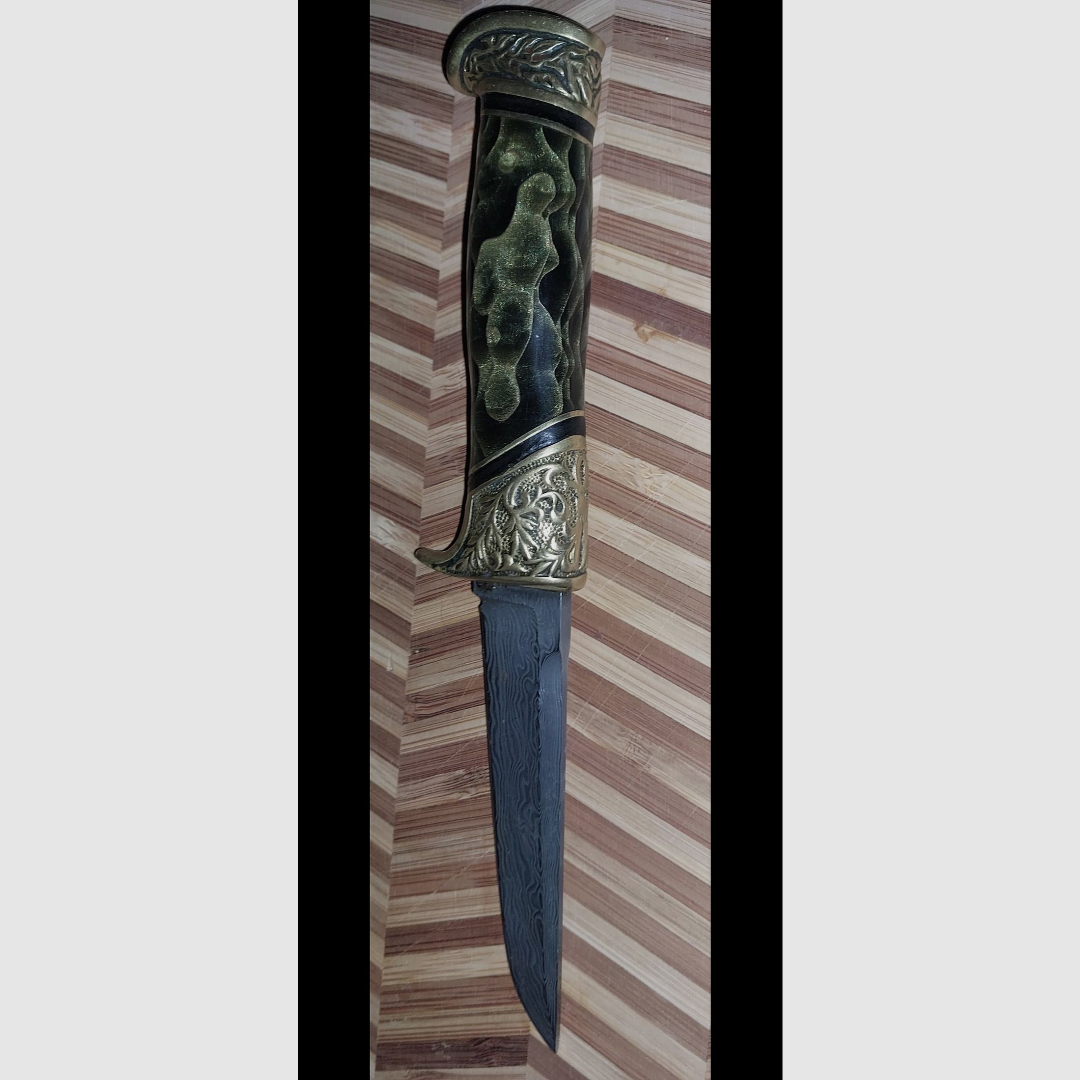Einzelstück- wunderschönes von Hand gefertigten Jagdmesser, Bild 9 von 11
