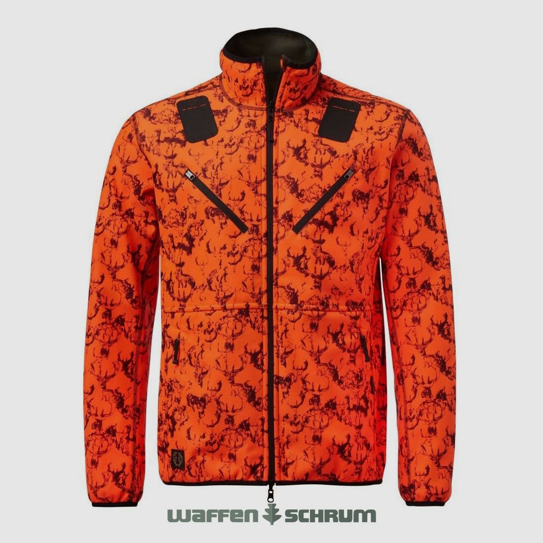 Knight Wendejacke Mist Windblocker High Vis Orange Deer