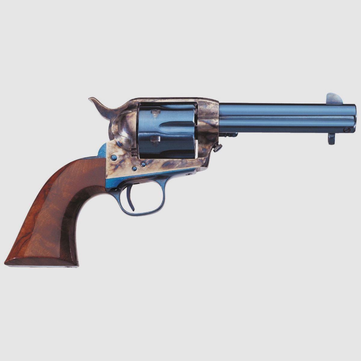 REV UBER 1873 CATTLEMAN .QD 44/40 7.1/2" NEUES MODELL BLAUSTEEL, Bild 1 von 20