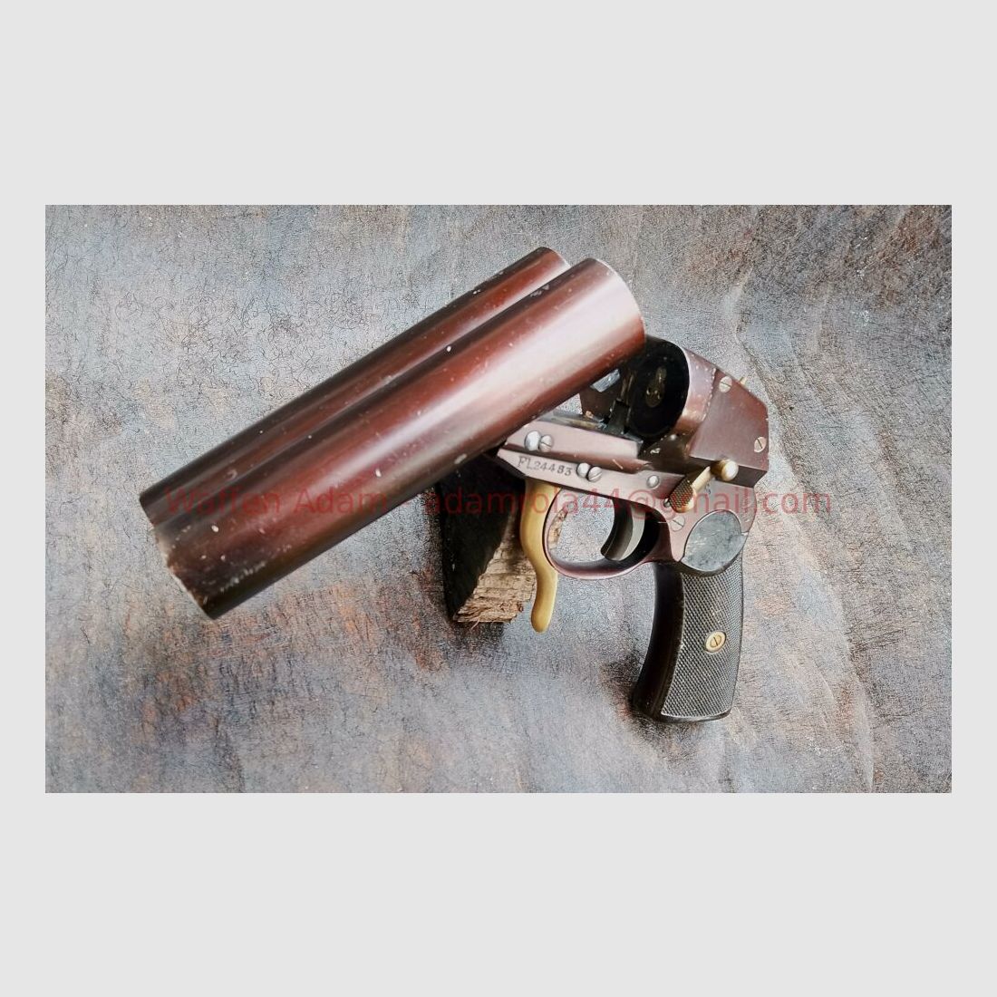 Emil Eckold, Suhl 1941 Fliegerleuchtpistole Mod. Fl.24483, Bild 6 von 6