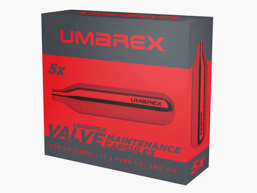 Capsule di CO2 Umarex 12g 5 pezzi 4.1683