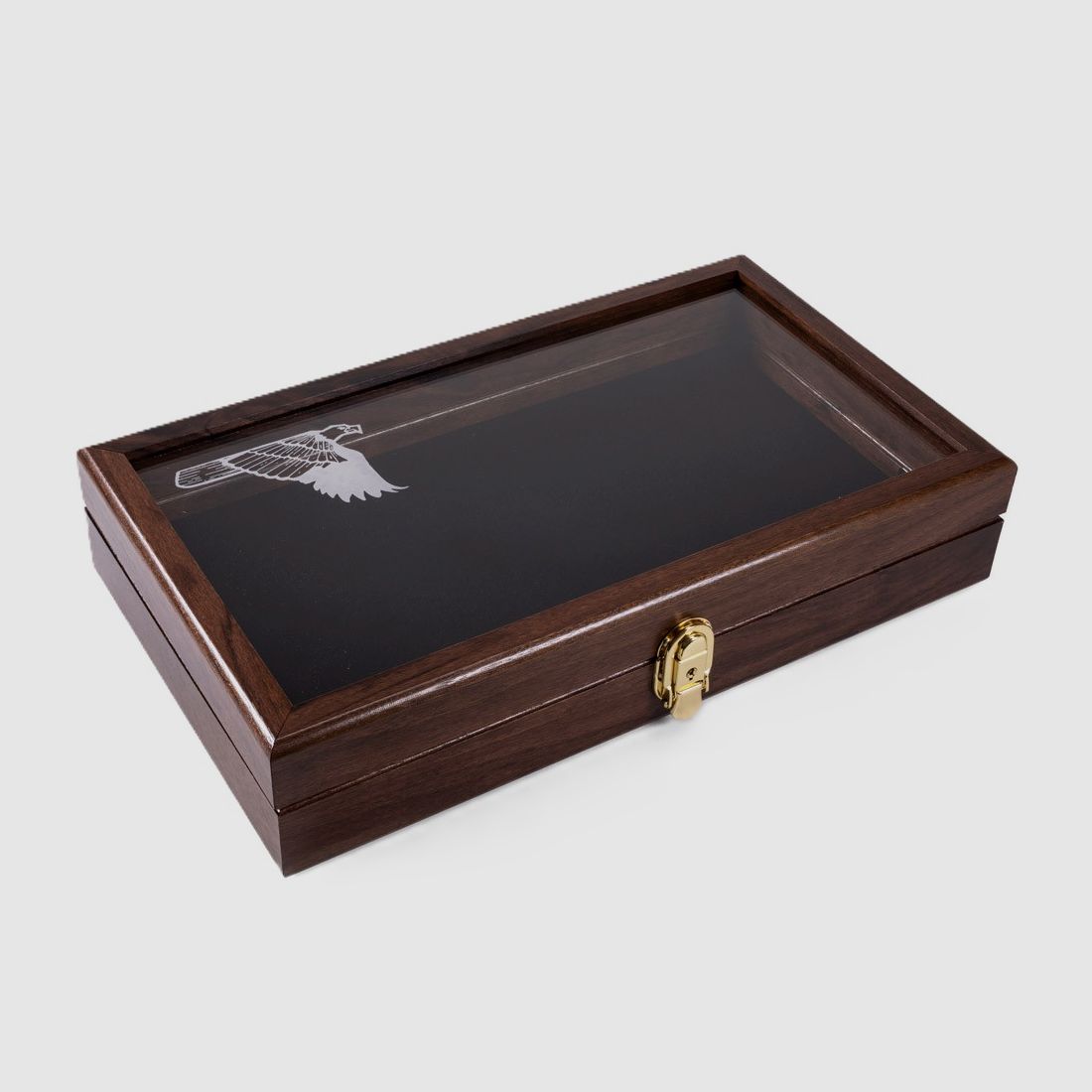 Holzkoffer Walnut Show Acryl Desert Eagle