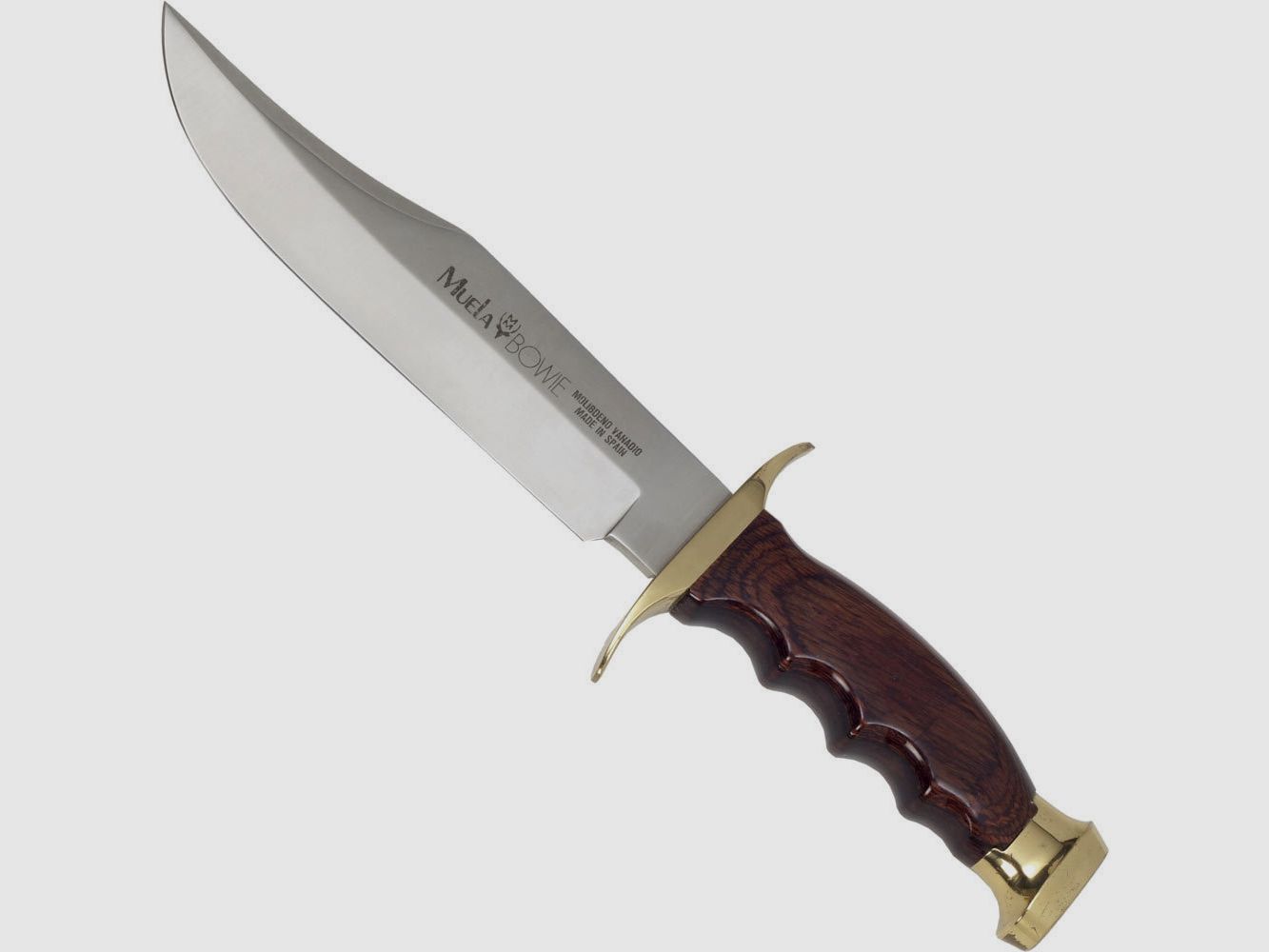 Muela Bowie Messer inklusive Lederscheide