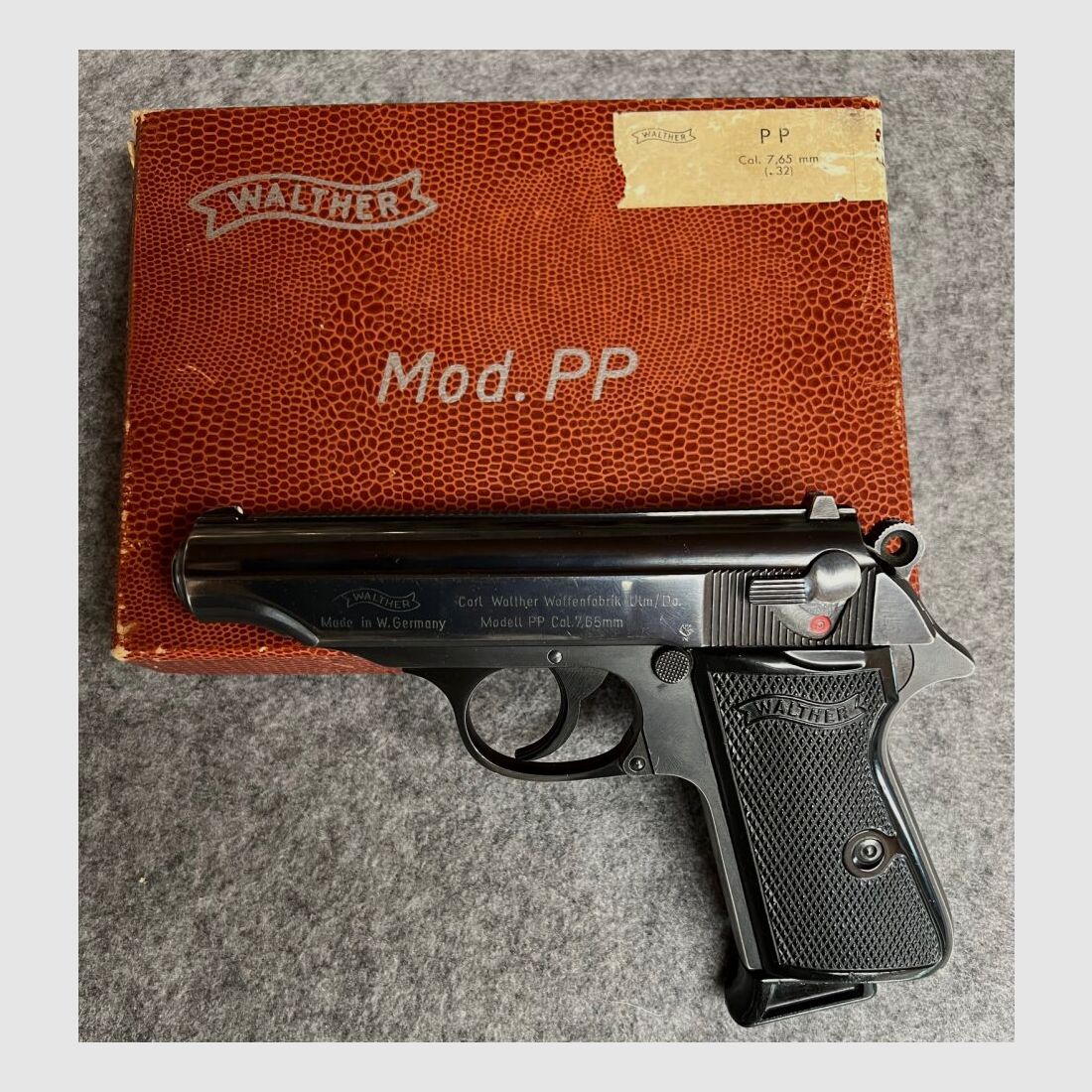 Carl Walther, Ulm Mod. PP brüniert