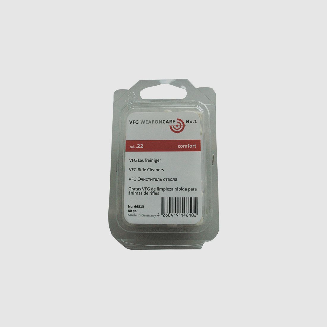VFG Laufreiniger comfort Kal. .22 80St.