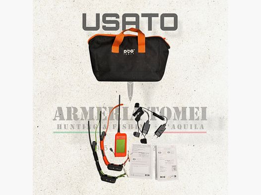 USATO – DOG TRACE – X20 | 1 PALMARE + 2 COLLARI