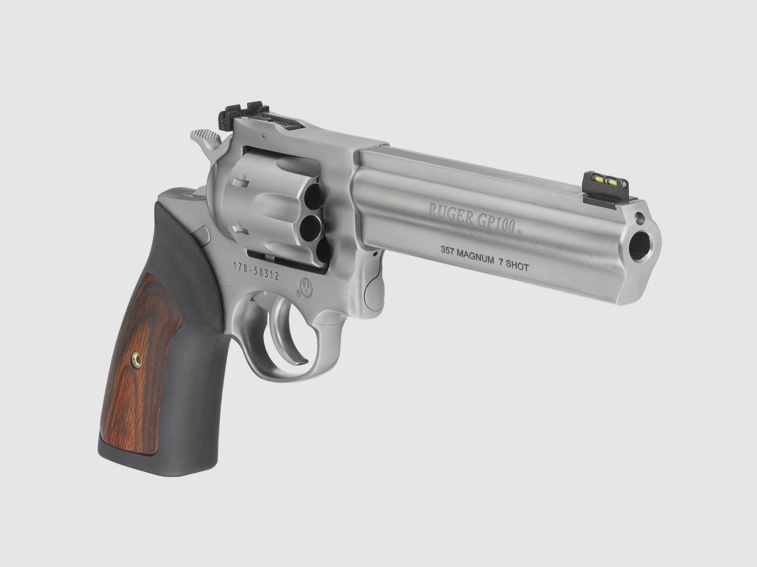 Ruger GP100 6″ Stainless .357Magnum, immagine 6 di 6
