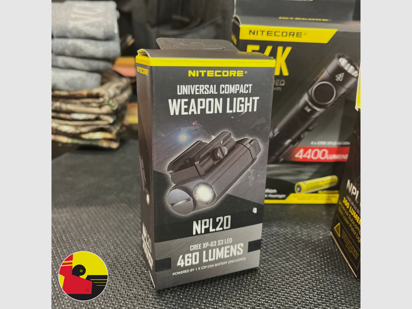 Nitecore – NPL20 LED Torch for Pistol 460 Lumens, image 3 of 3