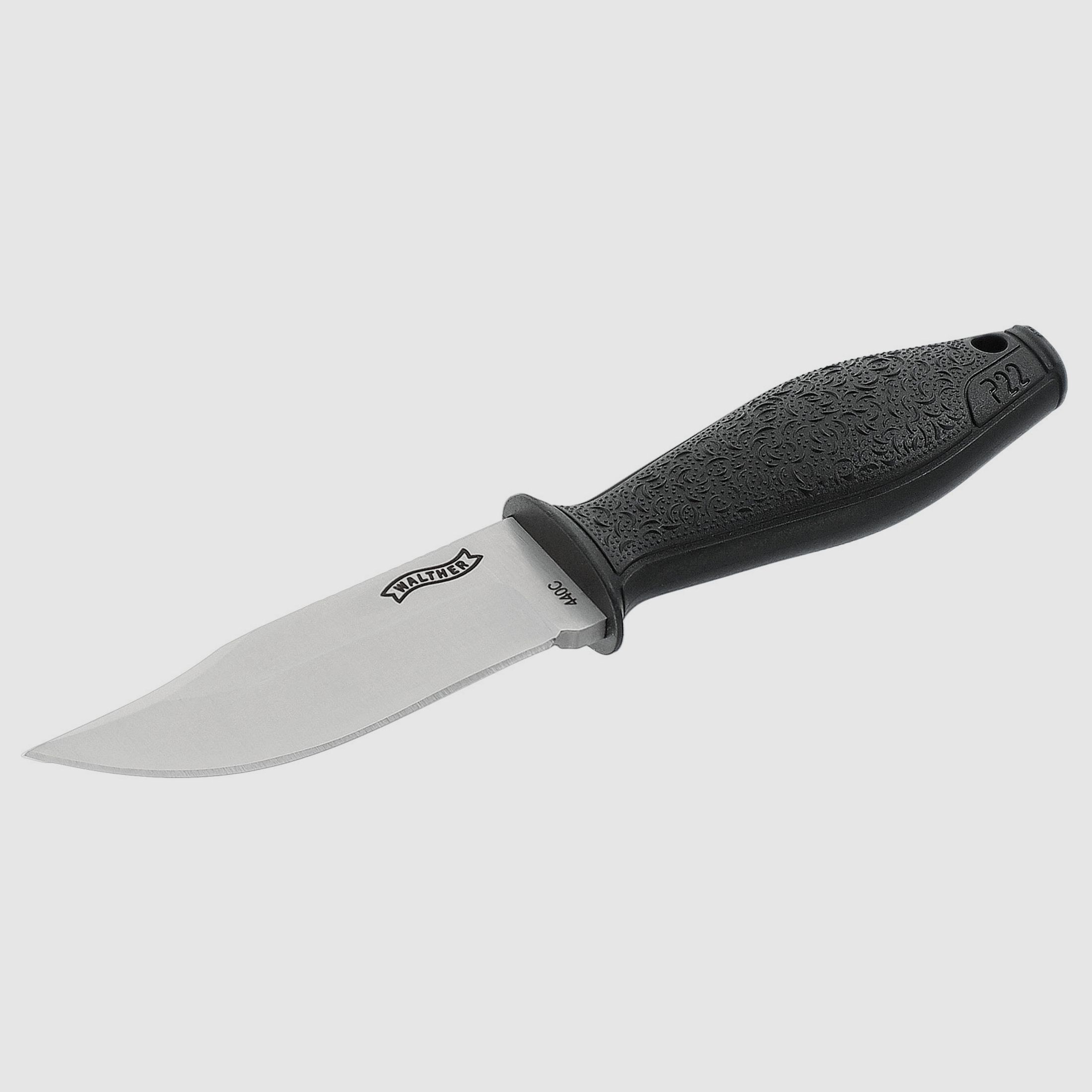 Umarex 5.0879 Knife Walther P22 BSK Fixed Blade SAT-BLK
