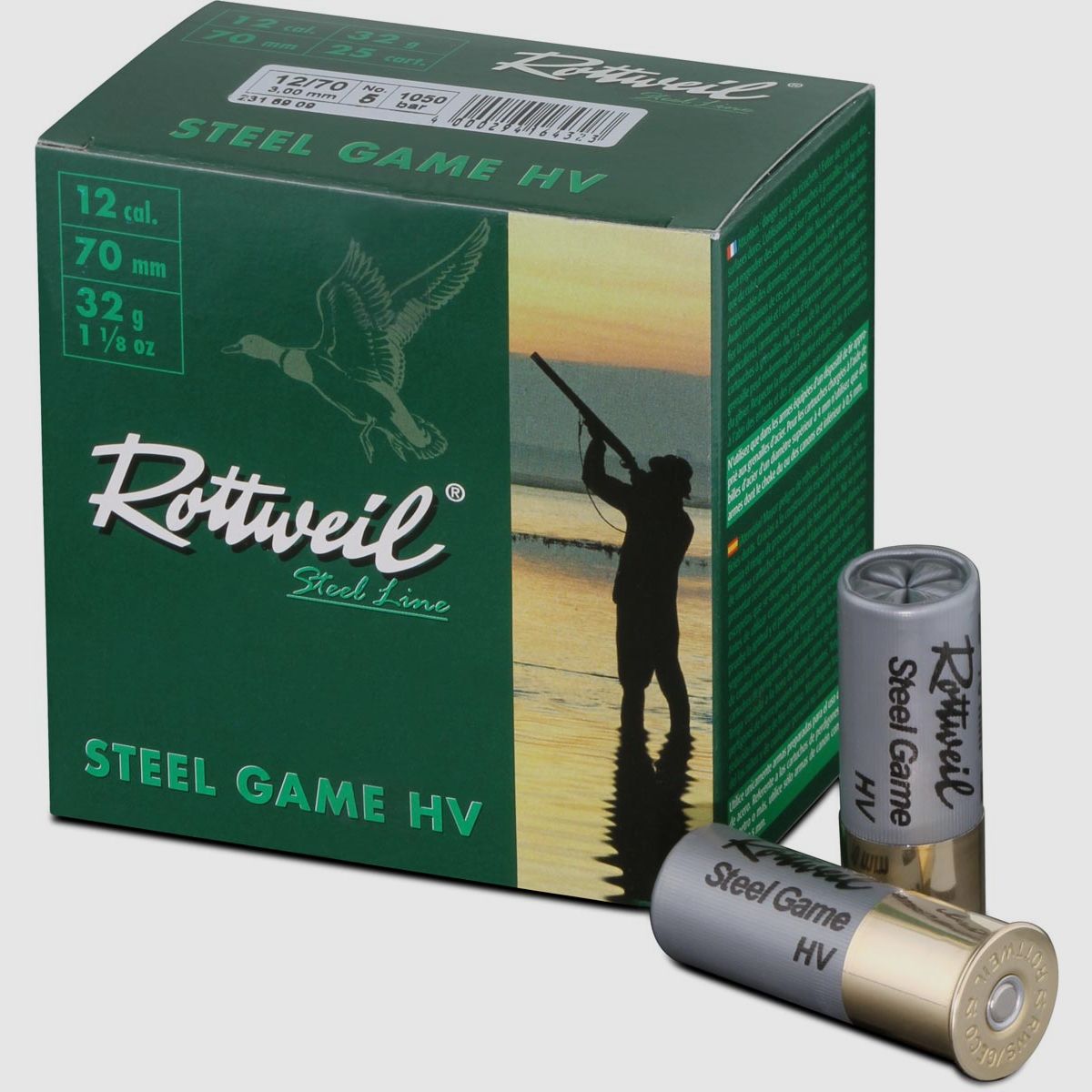 Rottweil 12/70 Steel Game HV 3,5mm - 32g