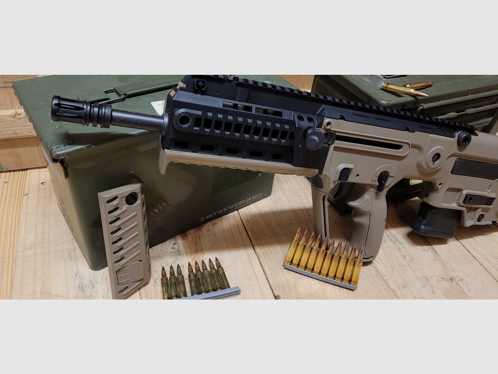 Tavor X95 cal.223 rem 16,5 pollici FDE, immagine 5 di 5