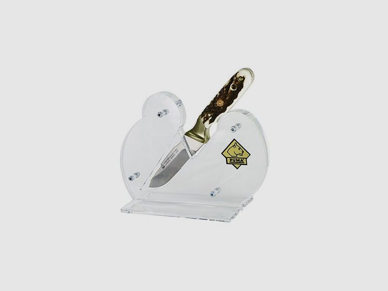 Supporto per coltelli PUMA in acrilico (senza coltelli) 3 mm