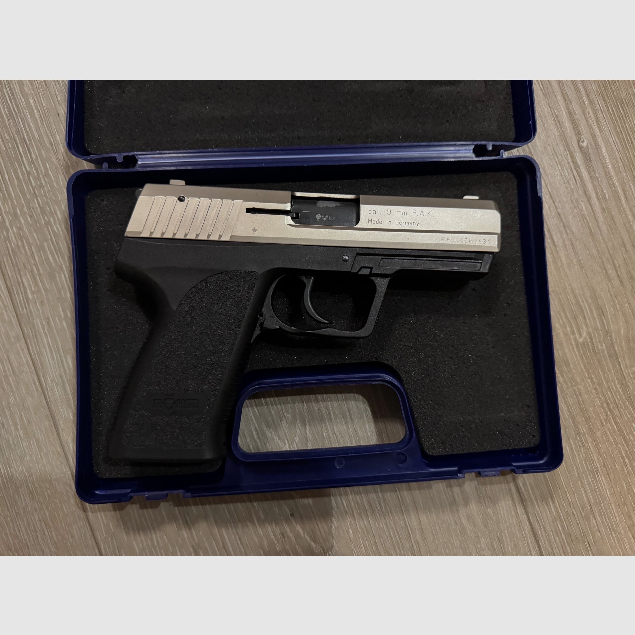 Röhm RG 96 Nickel PTB 699 (Oude Röhm-productie / Blauwe OVP / Stalen barrel), afbeelding 4 van 5