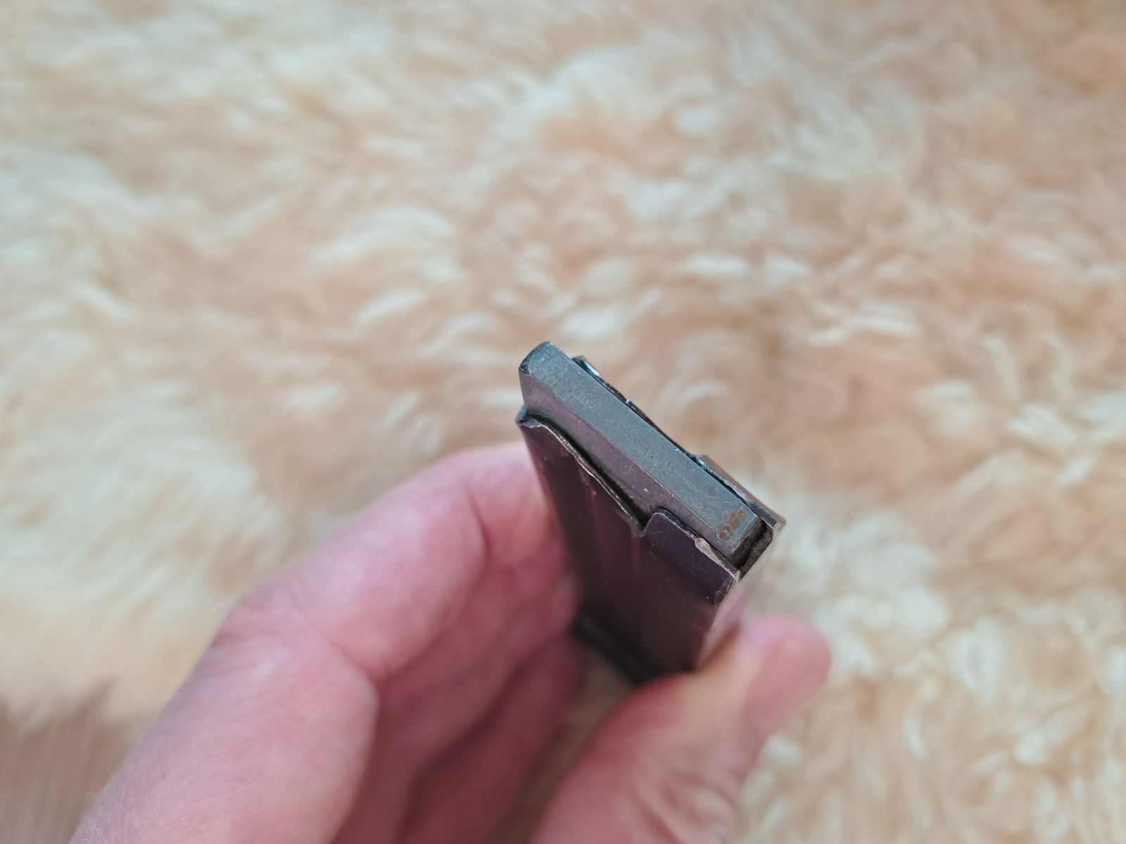 gebrauchtes Magazin für halbautomatische Kleinkaliber Büchse Anschütz Modell 300 in .22lr 22lfB Anschütz Modell 520 u.ä.