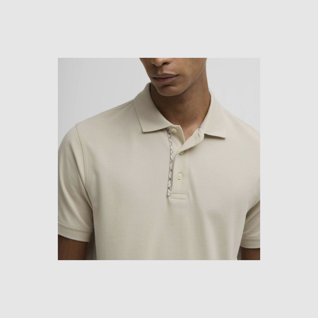 Barbour H-Poloshirt Reston Tartan Trim Tailored, Bild 9 von 20