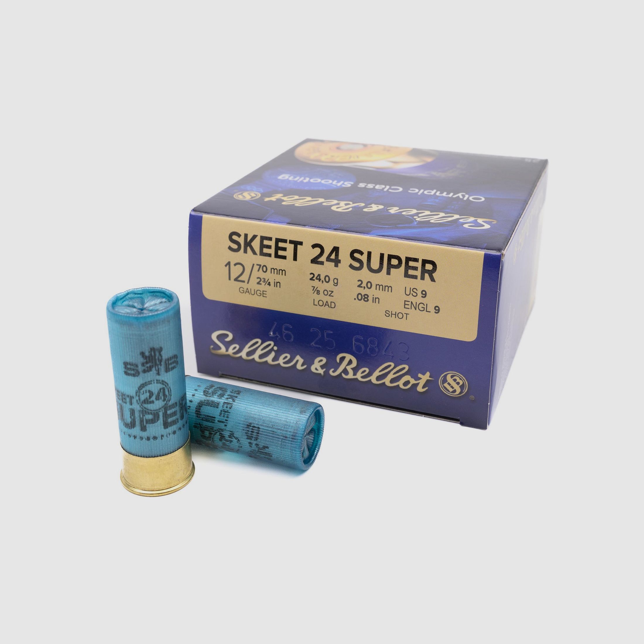 SELLIER & BELLOT 12/70 Super Skeet 2.0mm 24g