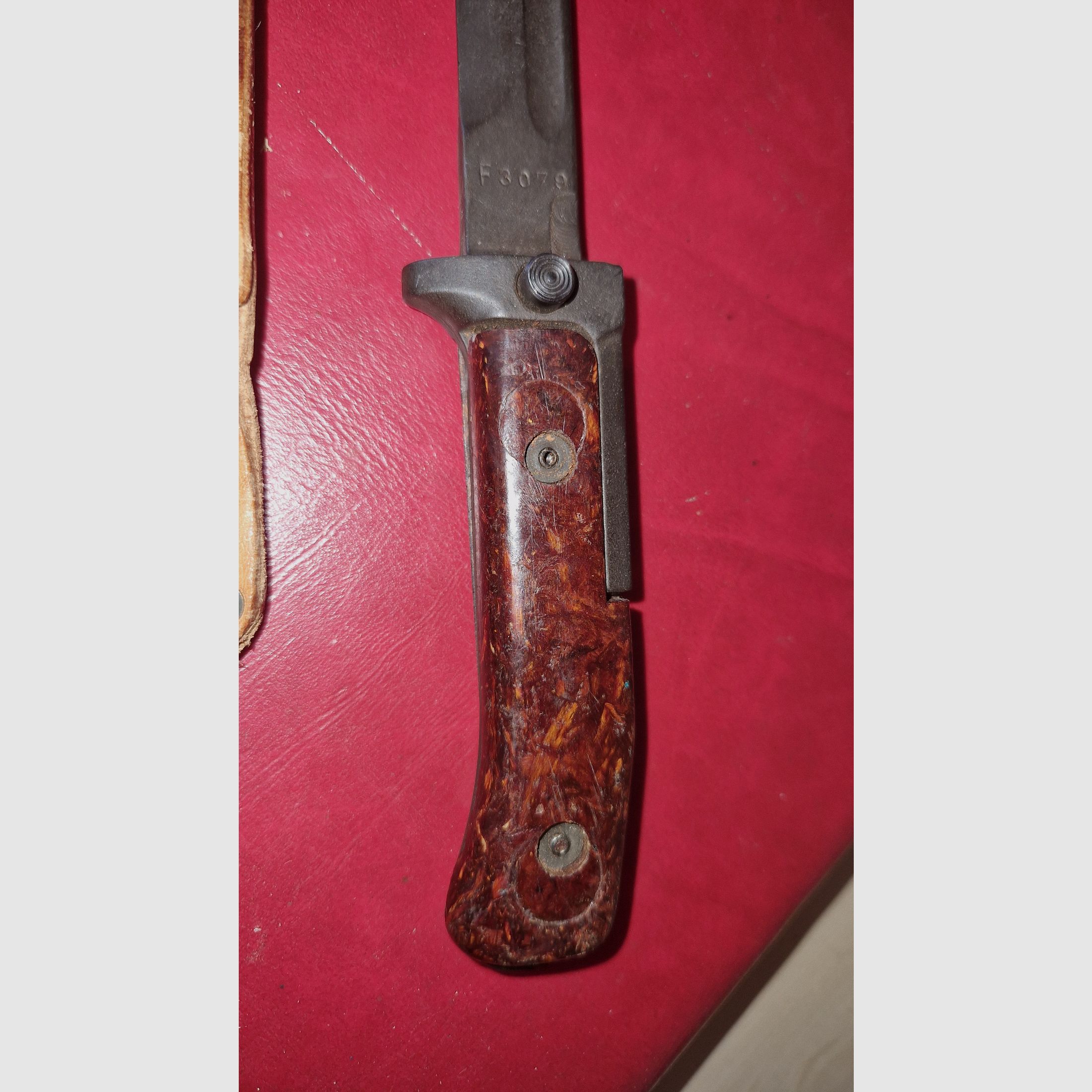BAJONET TSCHECHISCH SAMOPAL BODAK RPD / VZ61 / VZ.58 / 1958 / MESSER / TOP TOESTAND / ------>! BESCHRIJVING LEZEN ! <------ 