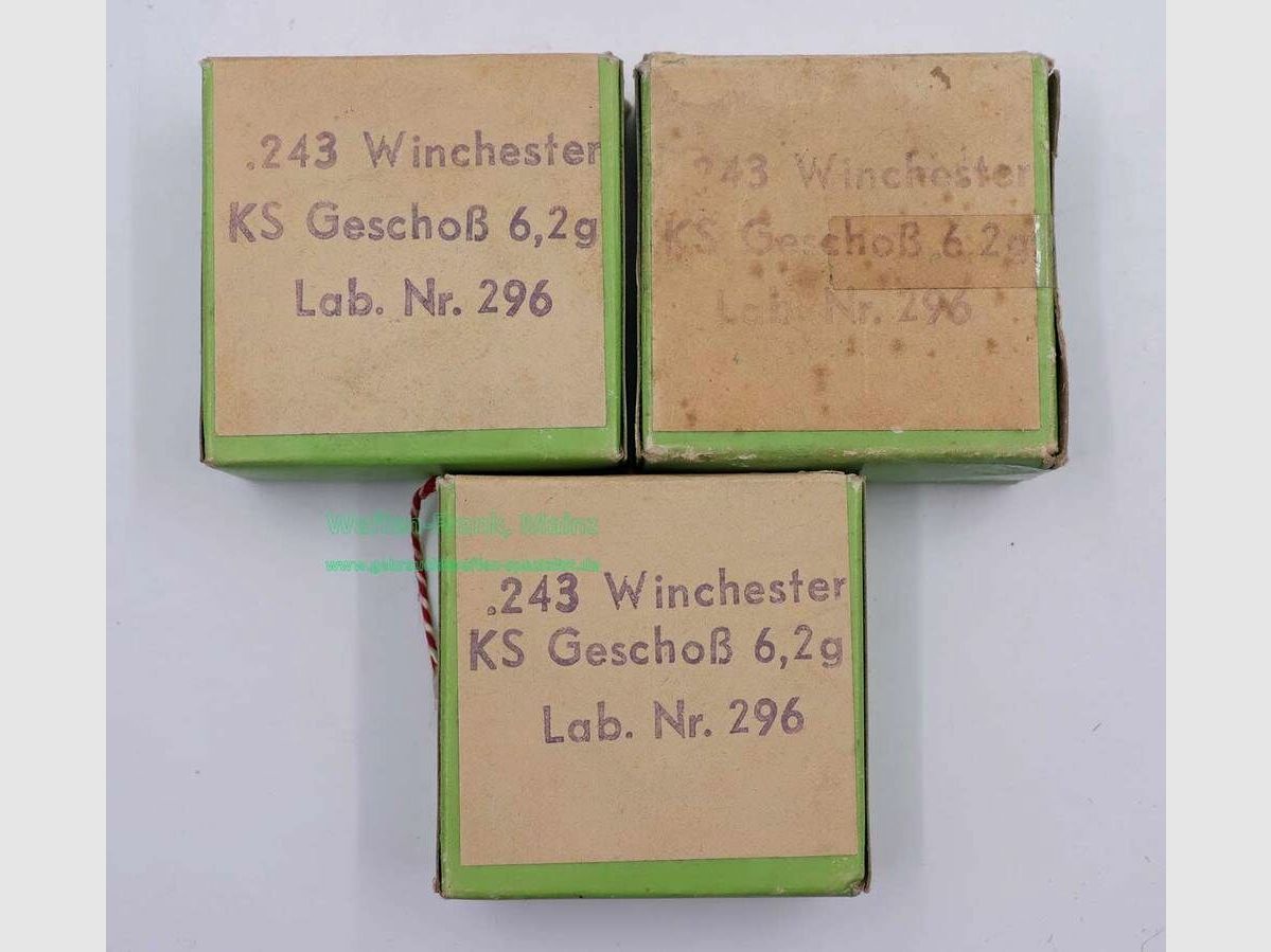 RWS (WZd.Fa.Rottweil) cartuchos de rifle