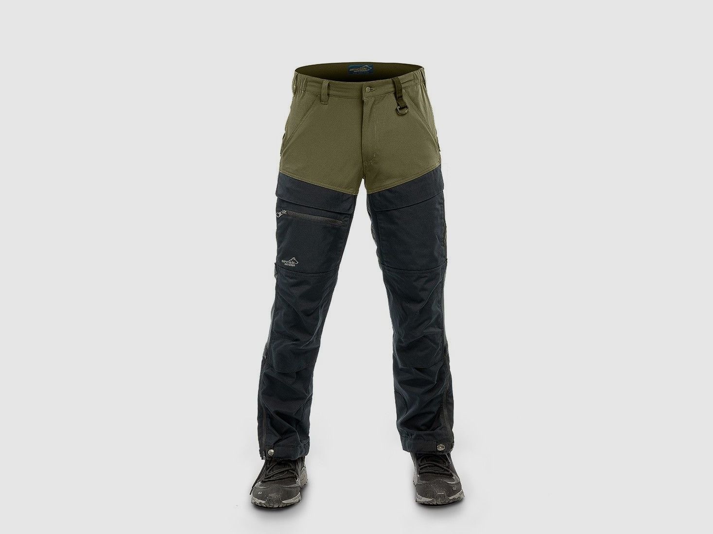 Arrak Outdoor Hybrid Pantaloni Uomo Verde Oliva - 50