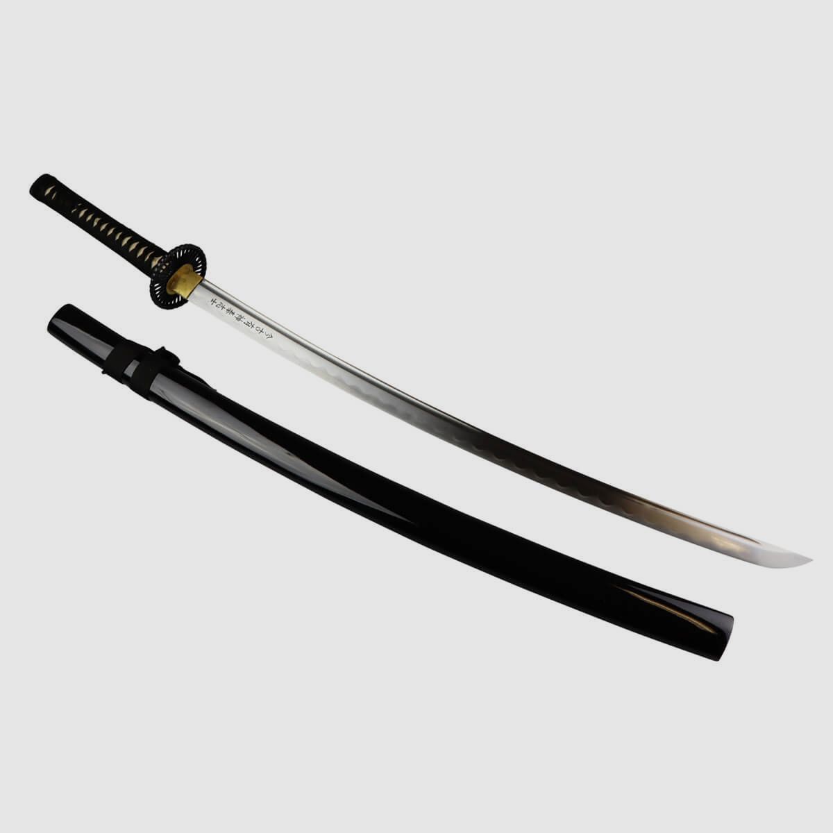 Last Samurai Katana Samurai Schwert mit Metall Klinge aus 1045 Carbonstahl