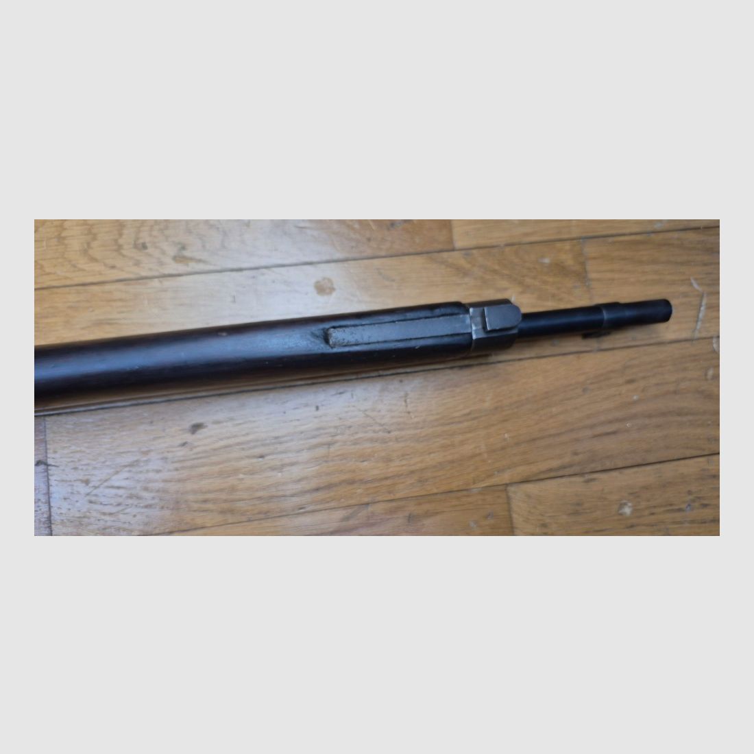 Sehr schönes japanisches Gewehr Arisaka Typ 38 – Originalkaliber 6,5×50 – Arsenal von Kokura Ende 1939 – Thailand-Bestellung von 1940 – Originalbrünierung zu 99% – Mechanik und Lauf sehr gut – Schöne Markierungen – Bajonettanschluss – TBE +, Bild 14 von 34