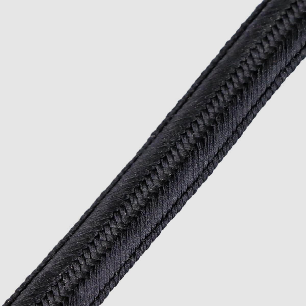 Sageo Kainokuchi Seide Japan Schwarz fr Katana