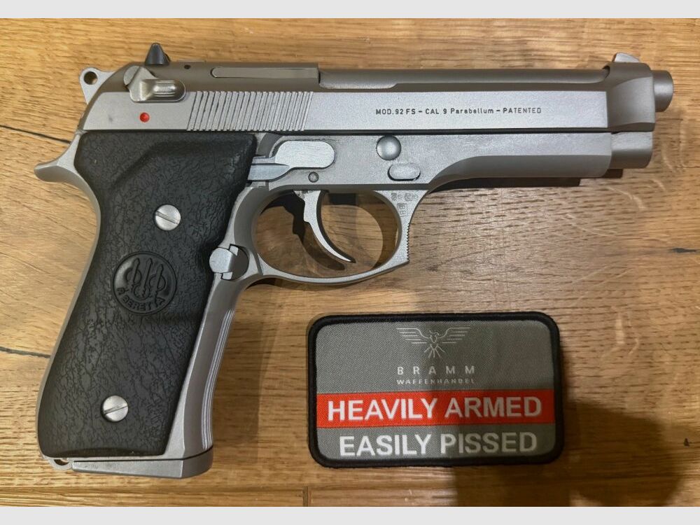 Beretta 92FS - stal nierdzewna