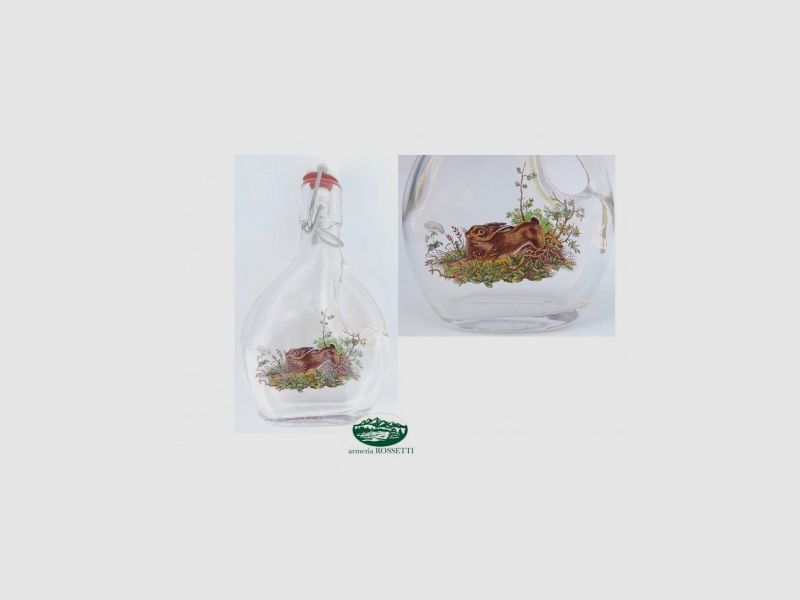 MILSPEC Glasflasche mit Hase
