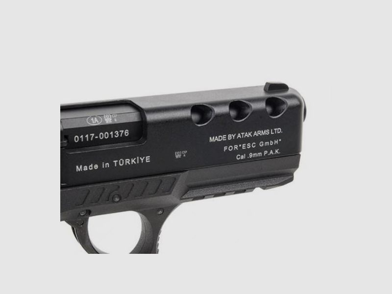 Zoraki Mod. 4918 Zwart 9mm P.A.K. Blank, afbeelding 7 van 7