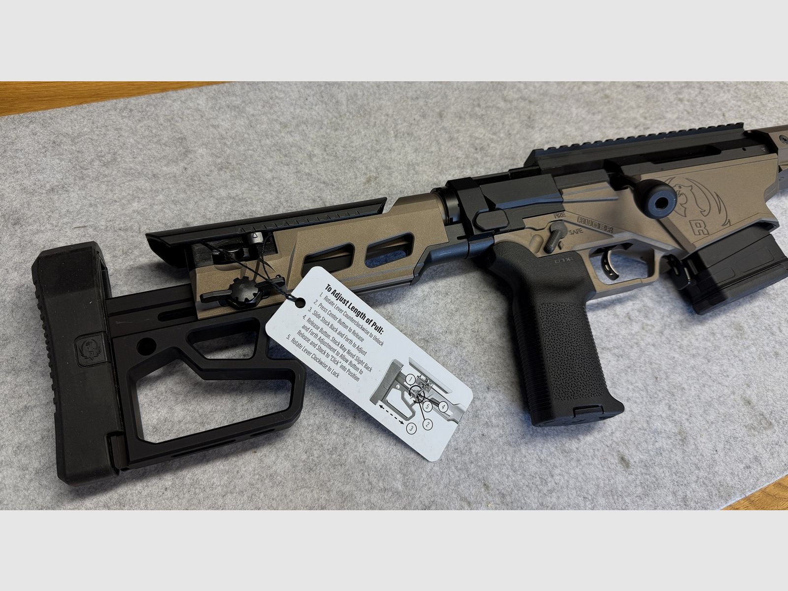 Ruger Precision Rifle (RPR) Gen. 4 im Kaliber .308 Winchester mit 20" Lauf