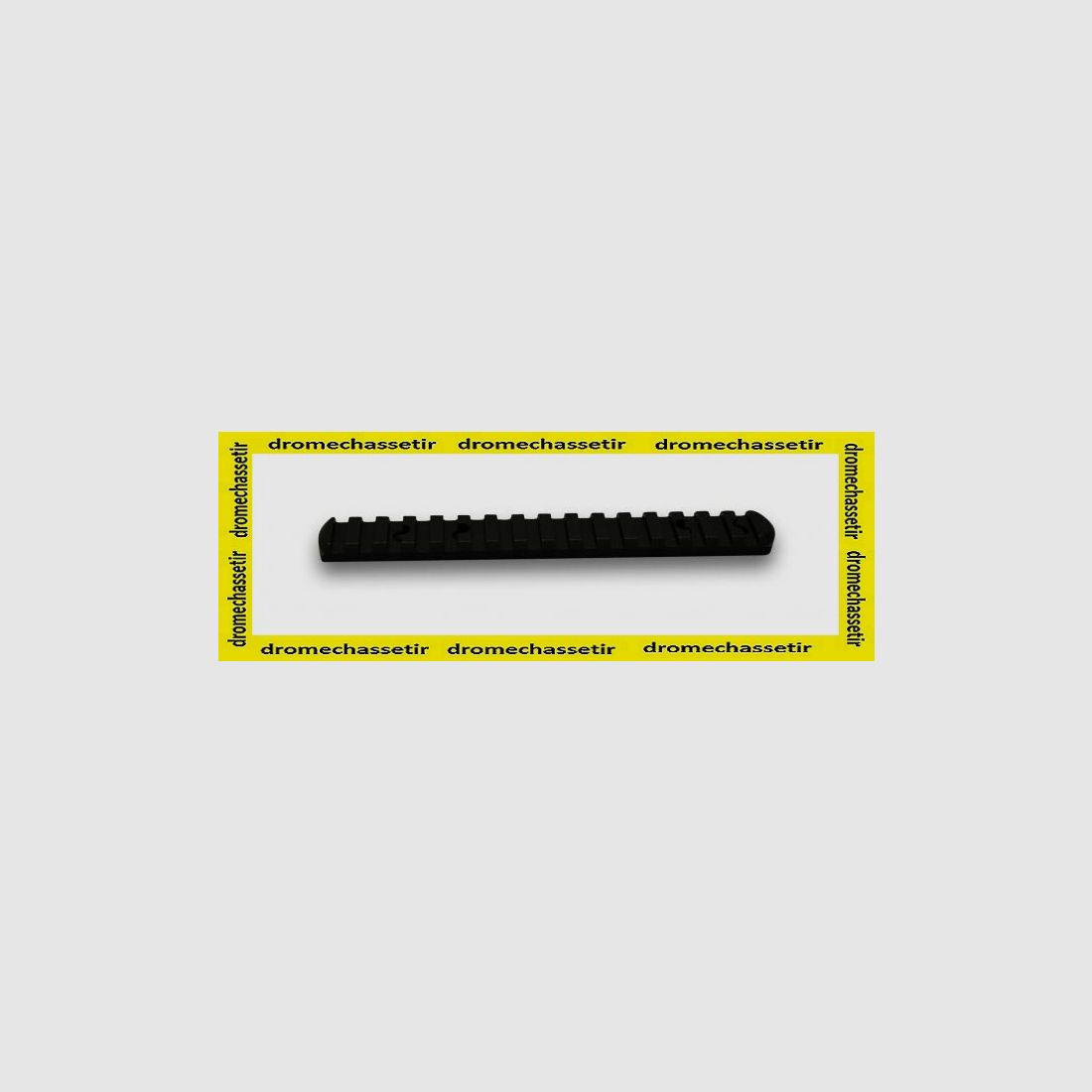 Rail picatinny pour Tikka T3 et T3X action courte et longue, 20 moa, noir