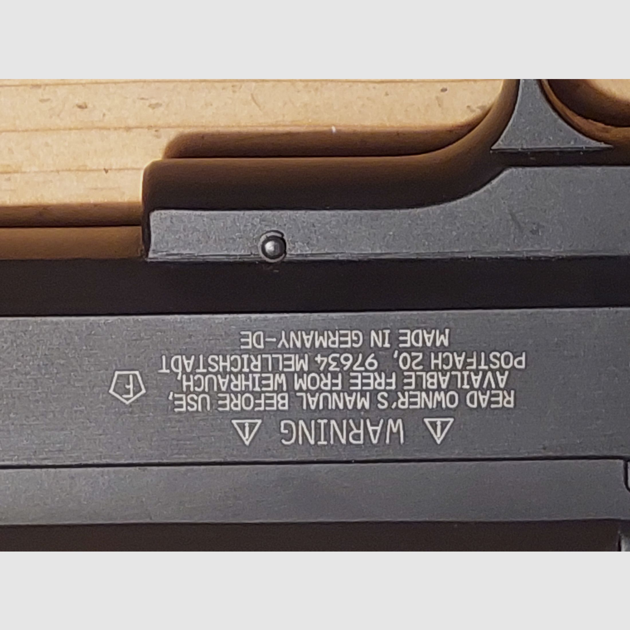 Pistolet pneumatyczny Weihrauch hw 45