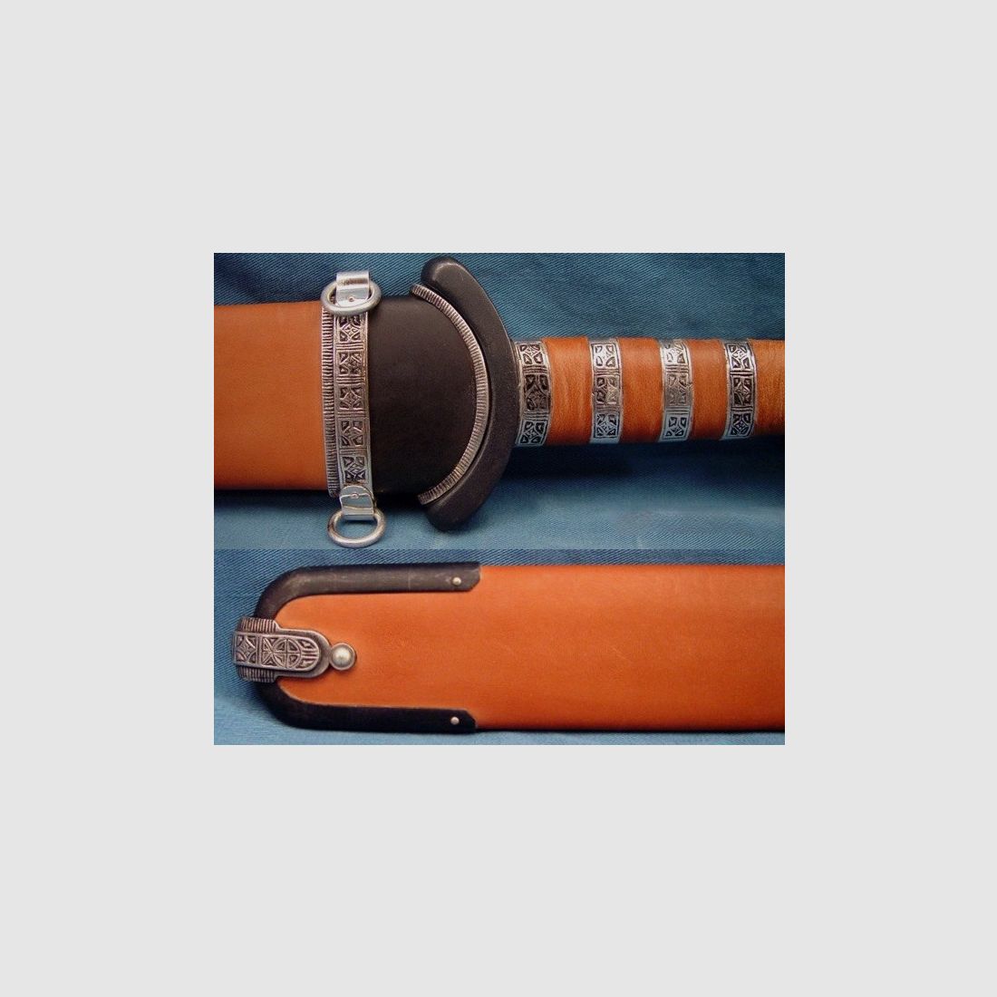 Sächsisches Schwert 9. Jahrhundert, wikingerzeitlich, Replika, NEU