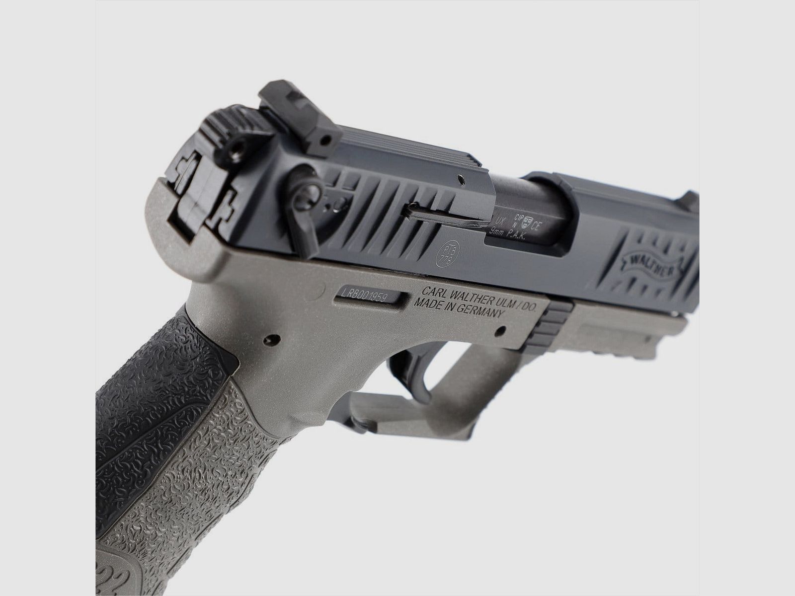 Walther P22Q Schreckschuss Pistole 9 mm P.A.K. Meteor Gray, billede 4 af 7