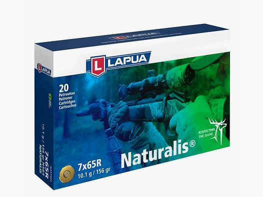 Lapua 7x65R Naturalis hunting ammunition lead-free