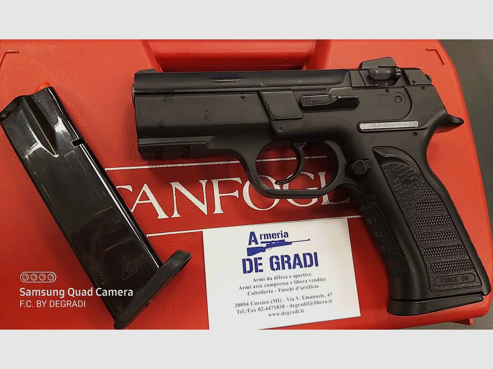TANFOGLIO FORCE 921 CARRY R 9X21, immagine 3 di 3