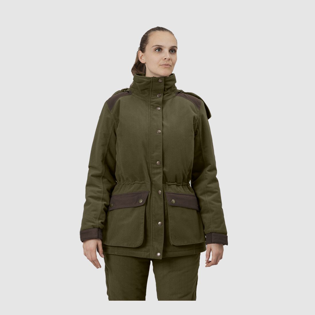 Max warm II Women Jacka Pine Green 36