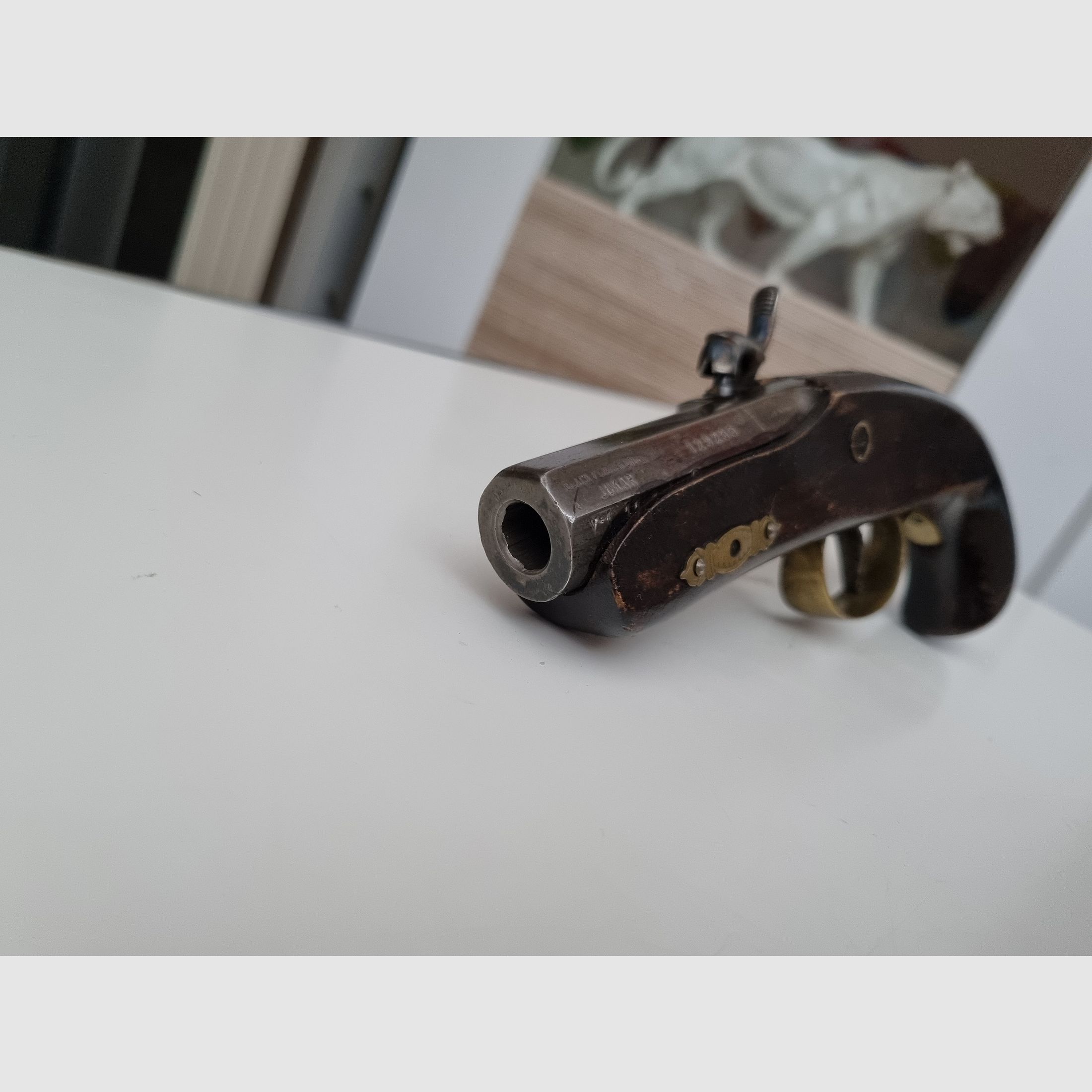 Derringer Philadelphia muzzleloader pistol caliber .45