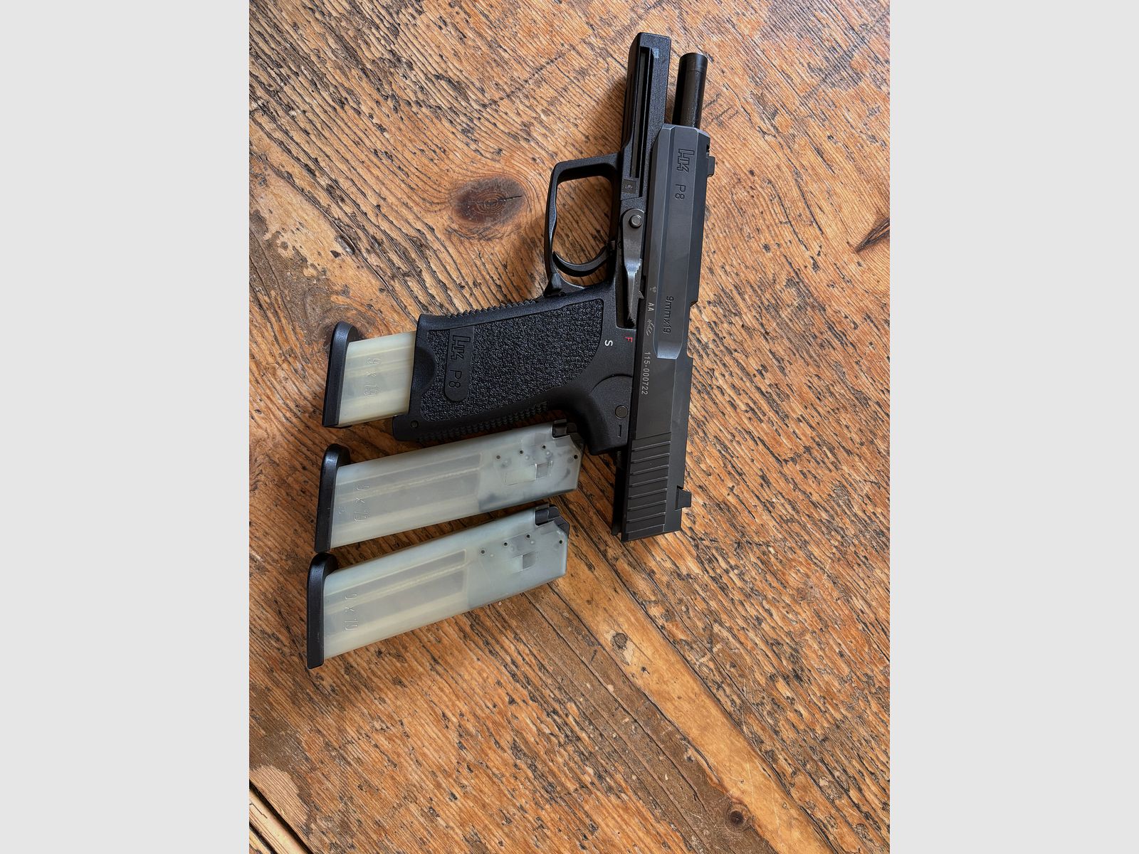 H&K P8 9mm