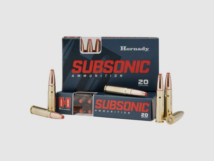 300 BLK SUB-X HORNADY (box of 20), image 1 of 3