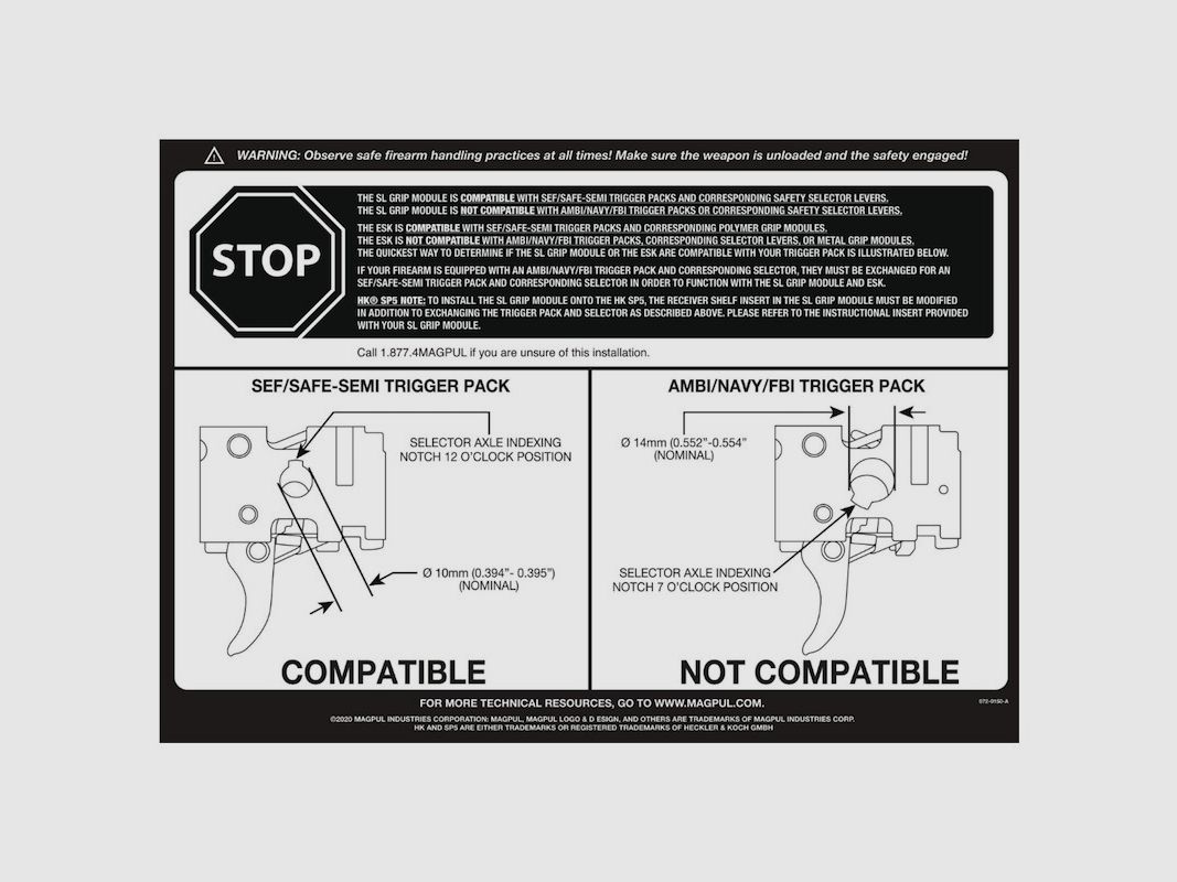 Magpul ESK Selector SL Grip Module & HK Polymer Trigger Housings, Bild 4 von 4