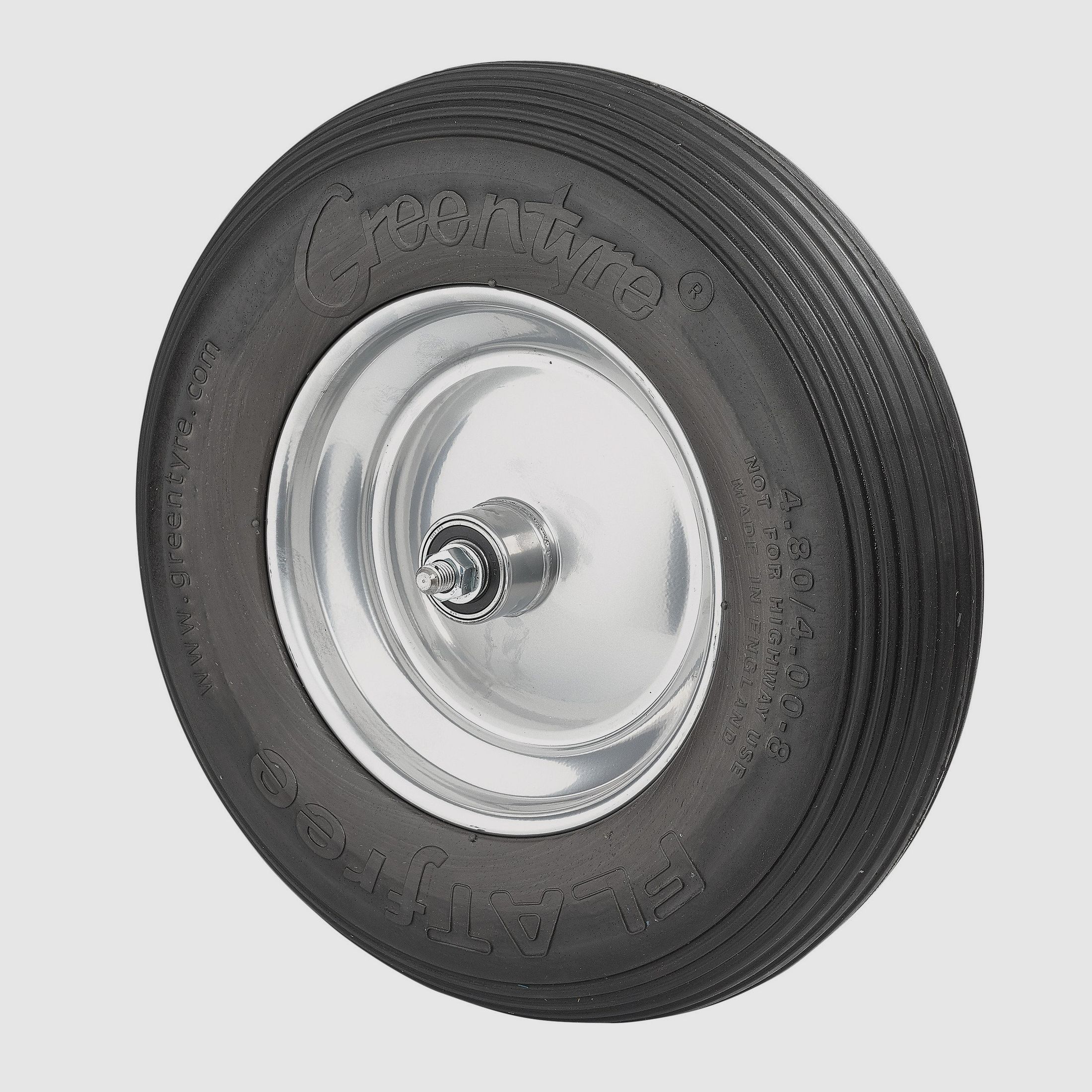 Pannensicheres Rad 400/100 auf Stahlblechfelge