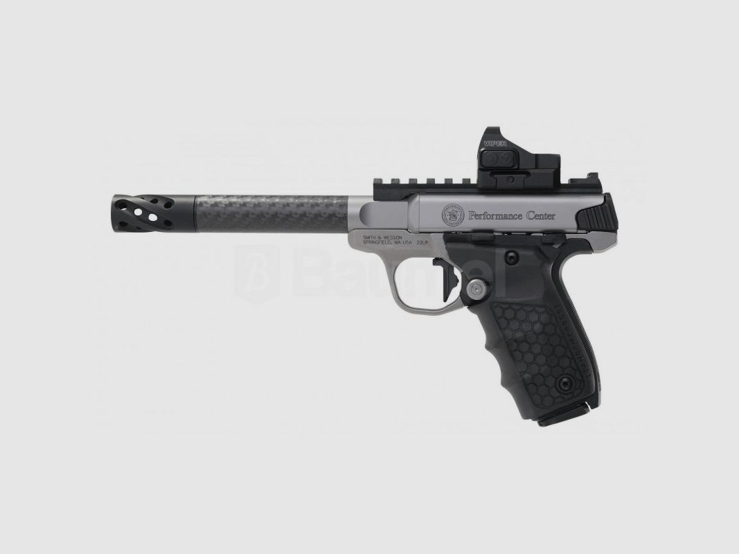 PISTOLE SMITH & WESSON 22 VICTORY TARGET CARBON MIT ROTPUNKT VORTEX VIPER, Bild 1 von 2
